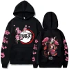 Harajuku Cazador de Demonios Sudadera talla grande