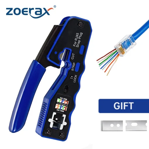 Herramienta de crimpado ZoeRax RJ45