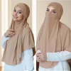 Hijab turco instantáneo de jersey modal