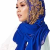 Hijabs de gasa musulmanes Turbante de pañuelo