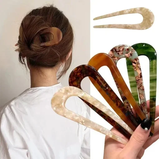 Horquillas Estilo U Bun para Mujer