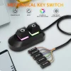 Interruptor de encendidoapagado para PC con 2M y llave mecánica