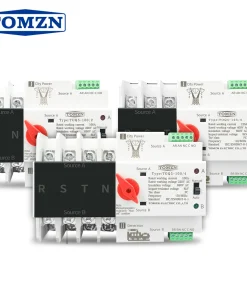 Interruptor de transferencia automático ATS de doble potencia