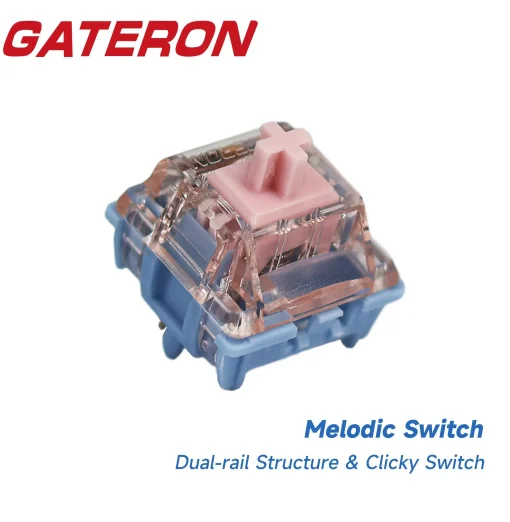 Interruptor melódico Gateron 60 gf, clic