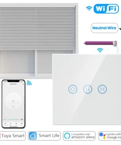 Interruptor para persianas inteligente Tuya EUUS