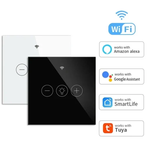 Interruptor regulador inteligente WiFi UE Tuya