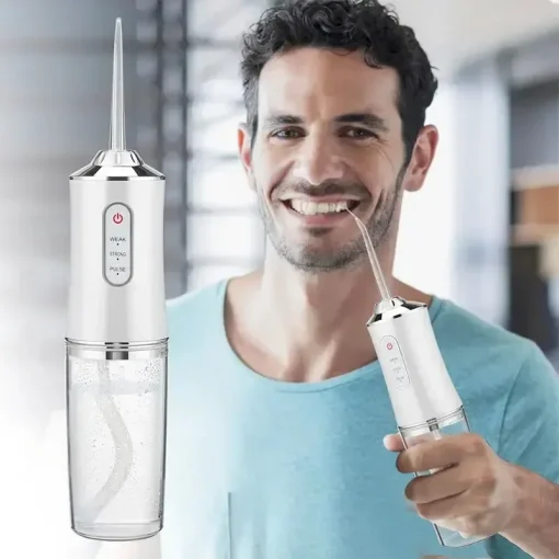 Irrigador dental portátil eléctrico