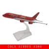 JASONTUTU 16 cm COLA Cool Airlines A380