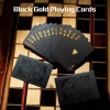 Juego de cartas Color Black Gold impermeable