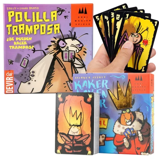 Juego de cartas de Mogel Motte Tramposa