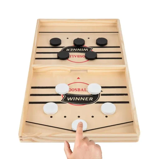 Juego de mesa de fútbol de madera