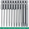 Juego de puntas magnéticas para taladro Torx, F1FC alta calidad, 50100 mm, 11 PCS, 14