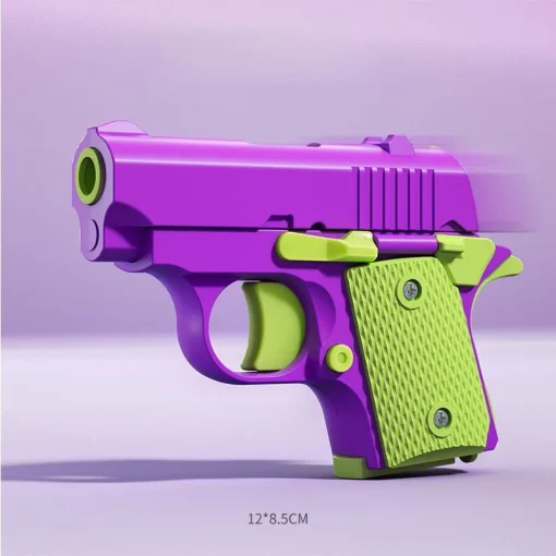 Juguete Mini Pistola Zanahoria Impresa 3D