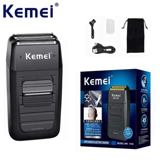 Kemei 1102 Maquina de Afeitar Sin Cable para Hombres