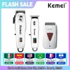 Kemei KM-PG809A Máquina de corte de pelo USB LCD