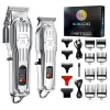 Kit Combo Completo 2 in 1 Full Metal para Corte de Cabello