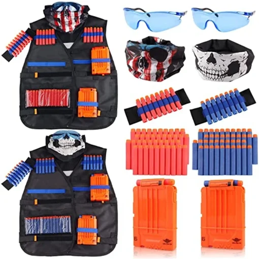 Kit chaleco táctico para pistolas Nerf