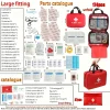 Kit de Primeros Auxilios de Lujo 245 Piezas con Funda