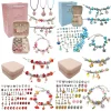 Kit de Pulseras con Dijes para Niñas, 66 Piezas