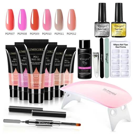 Kit de gel de uñas de 15 ml para extensión rápida