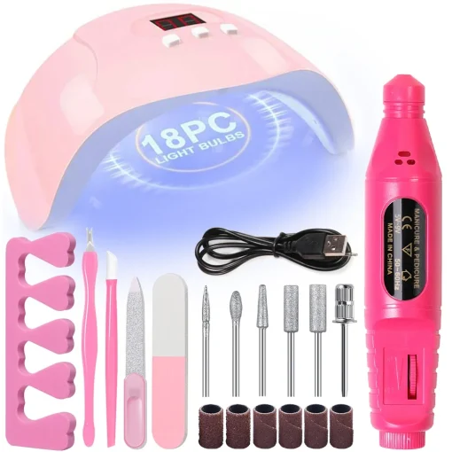 Kit de lámpara UV LED LINMANDA para manicura