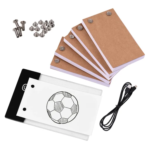 Kit de libro animado con mesa de luz LED de 300 hojas