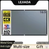 LEJIADA Pantalla de proyector 60-133 pulgadas