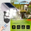 Lámpara Solar Sensorial de 77 LED con Cámara de Simulación