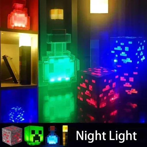 Lámpara USB de LED para mesa, luz de decoración de habitación