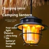 Lámpara de campamento LED retro