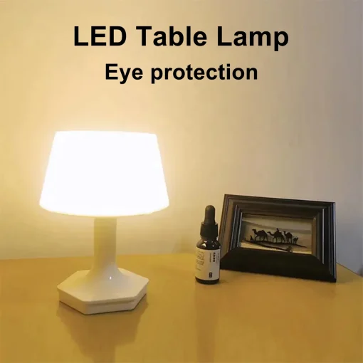 Lámpara de escritorio con protección ocular LED USB