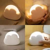 Lámpara de noche USB inalámbrica, forma de nube adorable