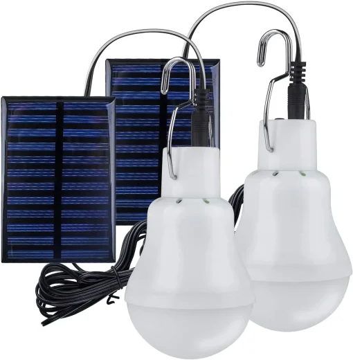 Lámpara solar LED impermeable 5V USB