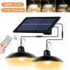 Lámpara solar colgante LED exterior impermeable