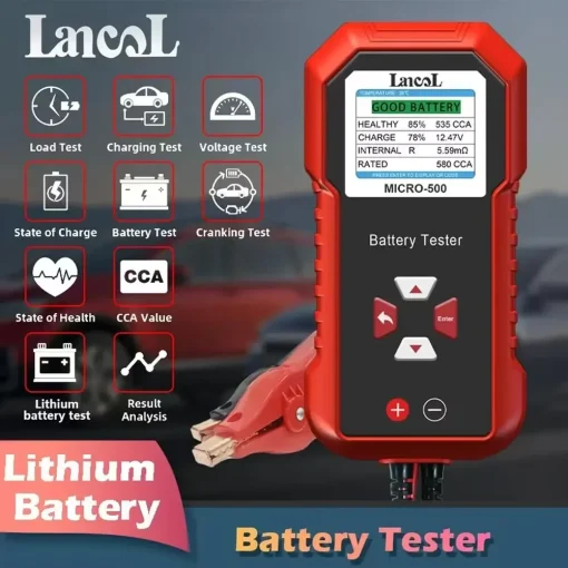 Lancol Micro 500 Analizador de batería