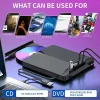 Lectora DVD RW CD externa USB 3.0 7 en 1