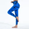 Leggings tie dye mujer gimnasio scrunch