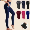 Leggins de cintura alta para gimnasio con bolsillos