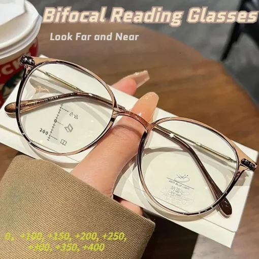 Lentes de lectura multifocales progresivos Bifocales