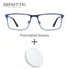 Lentes recetados ZENOTTIC de aleación para hombre