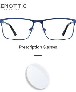 Lentes recetados ZENOTTIC de aleación para hombre