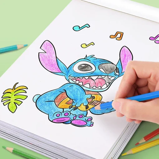 Libro para Colorear de Dibujos Disney Lilo & Stitch