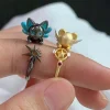 Lindos anillos de dedos con temática de animal