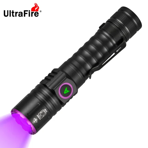 Linterna LED UltraFire SP69 Zoom UV