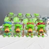 Llavero de figura TMNT Rafael Donatello Anime