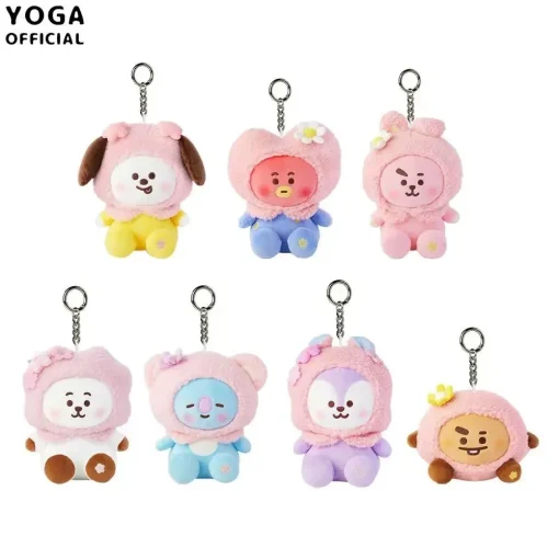 Llavero de peluche de Sakura Hood de BT21 de 12 cm