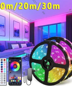 Luces LED RGB para habitación 10m 20m 30m