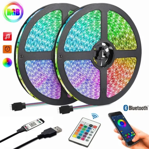 Luces LED USB RGB con app