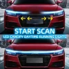 Luces LED decorativas para capot de coche