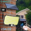 Luces Solares 234LED Detector Foco Solar 3 Modos